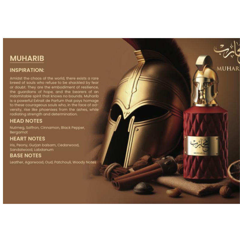 LE FALCONE NICHE MUHARIB EDP FOR MEN  SPRAY  2.8oz/85ML
