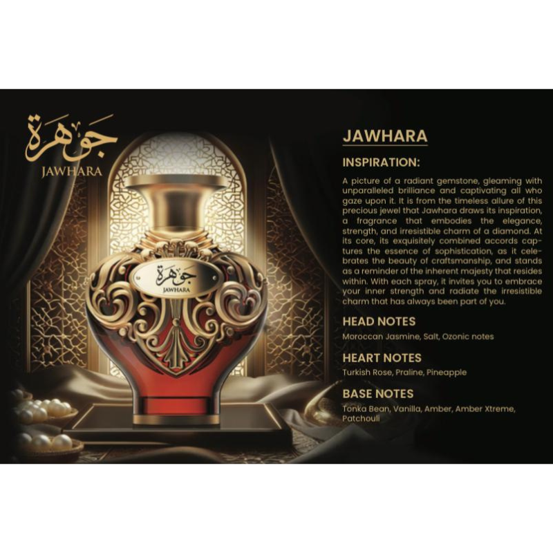 LE FALCONE NICHE LEGACY JAWHARA  EDP UNISEX SPRAY 3.4oz/100ML EDP