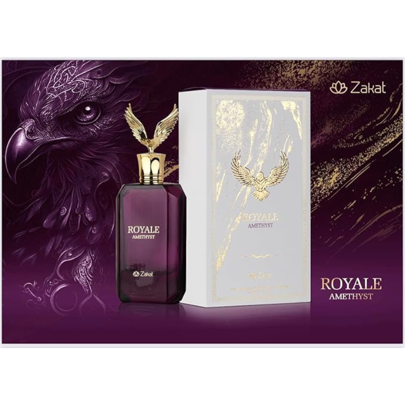 ZAKAT ROYALE AMETHYST EDP SPRAY UNIXES 2,7oz/80ML