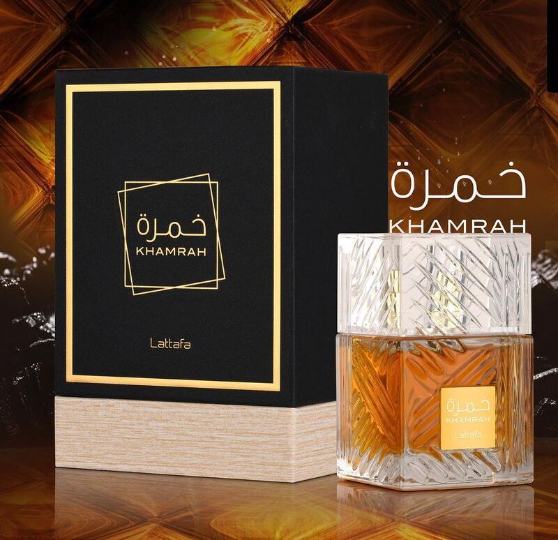 LATTAFA KHAMRAH PARFUM SPRAY UNISEX 3.4 Oz / 100 ml NEW