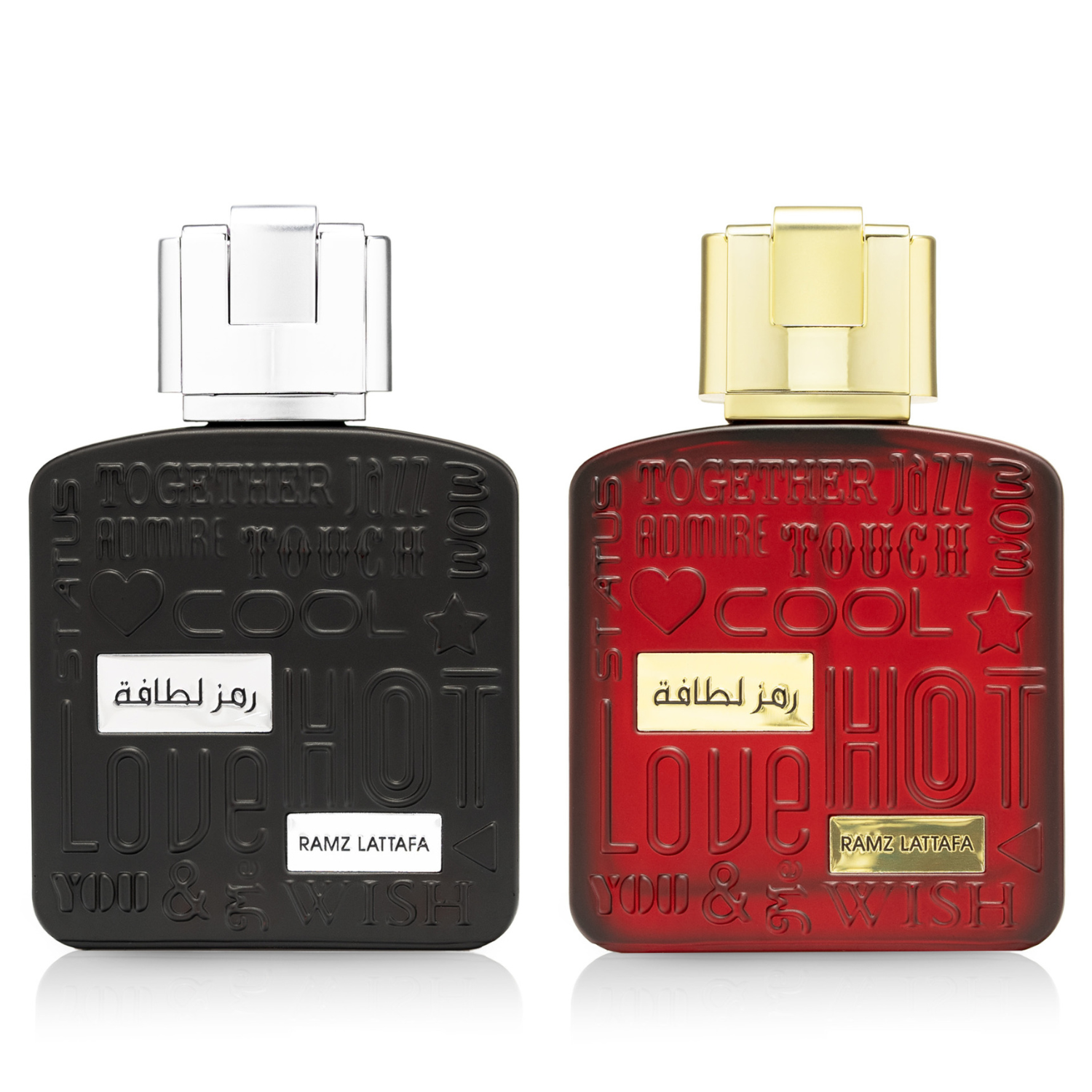 Lattafa Ramz EDP Perfume Combo Ramz Silver for Men Ramz Gold for Women 100 ML