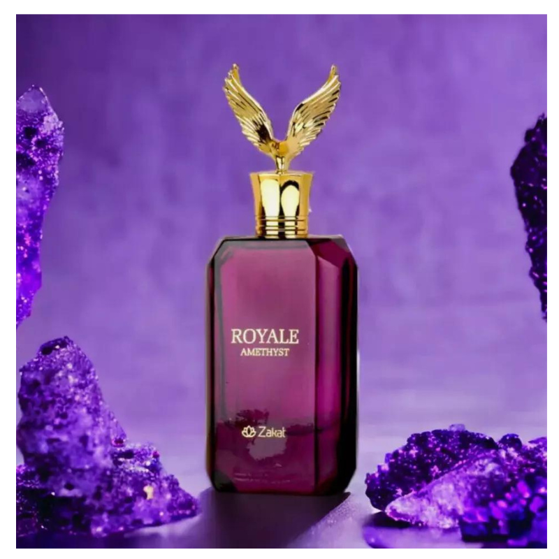 ZAKAT ROYALE AMETHYST EDP SPRAY UNIXES 2,7oz/80ML