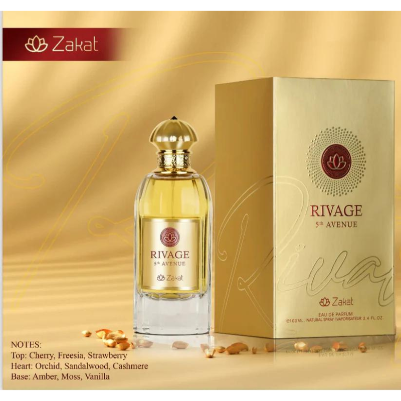 ZAKAT RIVAGE 5TH AVENUE EDP FOR WOMEN SPRAY 3,4oz/100ML