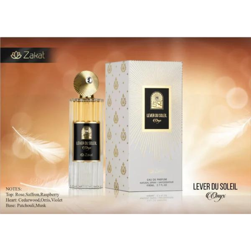 ZAKAT LEVER DU SOLEIL ONYX 8EDP SPRAY UNISEX 2,7oz/80ML