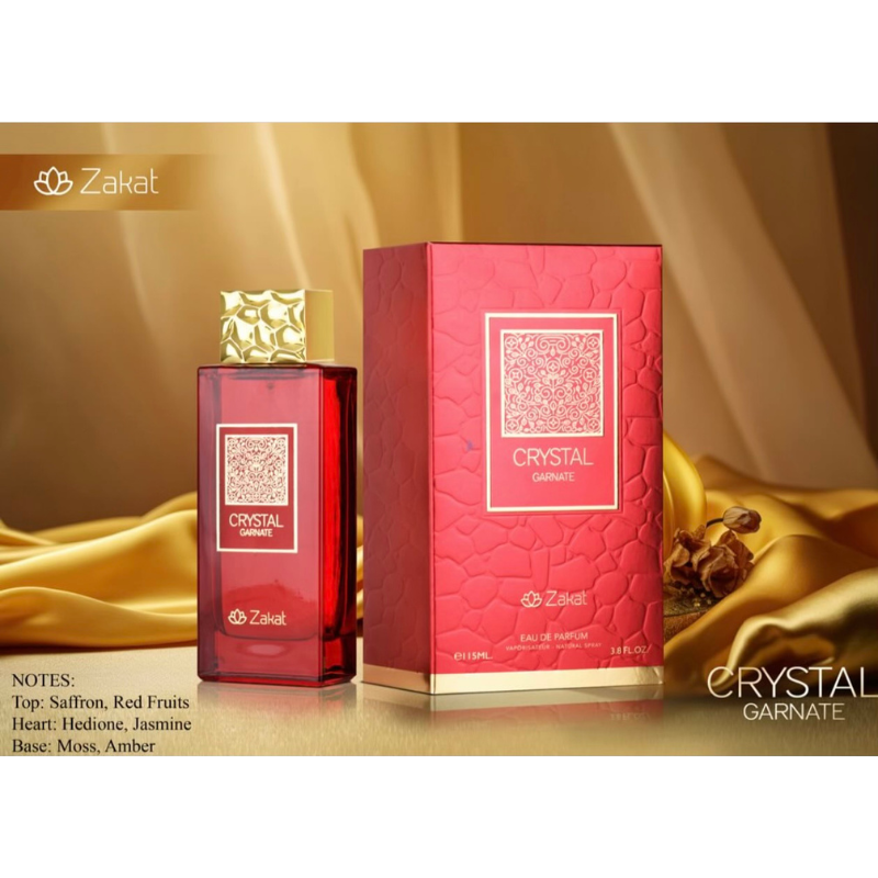 ZAKAT CRYSTAL GARNATE EDP FOR WOMEN SPRAY 3,8oz/115ML