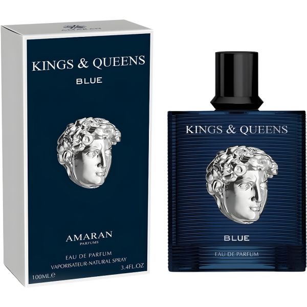 AMARAN KINGS & QUEENS BLUE EDP SPRAY  UNISEX 3,4oz/100ML