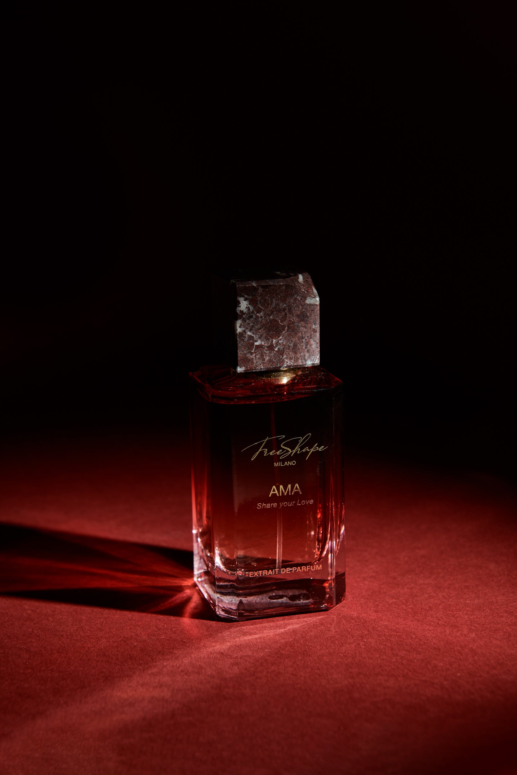 Without cap, no Box Freeshape Milano Ama 100ML Extrait De Parfum