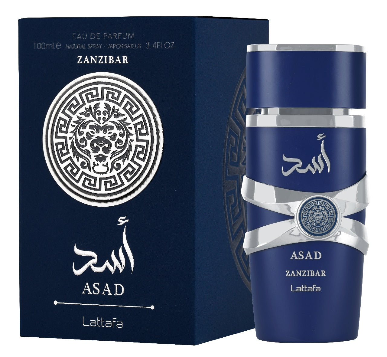 LATTAFA ASAD ZANZIBAR  FOR MEN SPRAY 3.4oz/100ML EDP