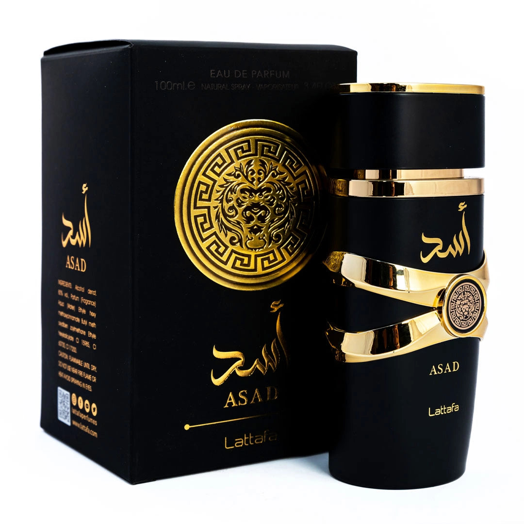 Lattafa Best Seller Perfume Combo Yara for Women and Asad for Men 3.4 OZ/100 ML