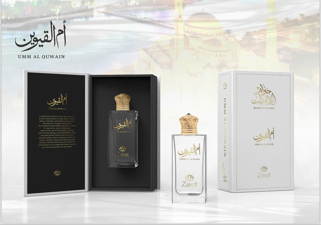 ZAKAT JEWEL OF EMIRATES UMM AL QUWAIN  EDP SPRAY UNISEX 3,4oz/100ML