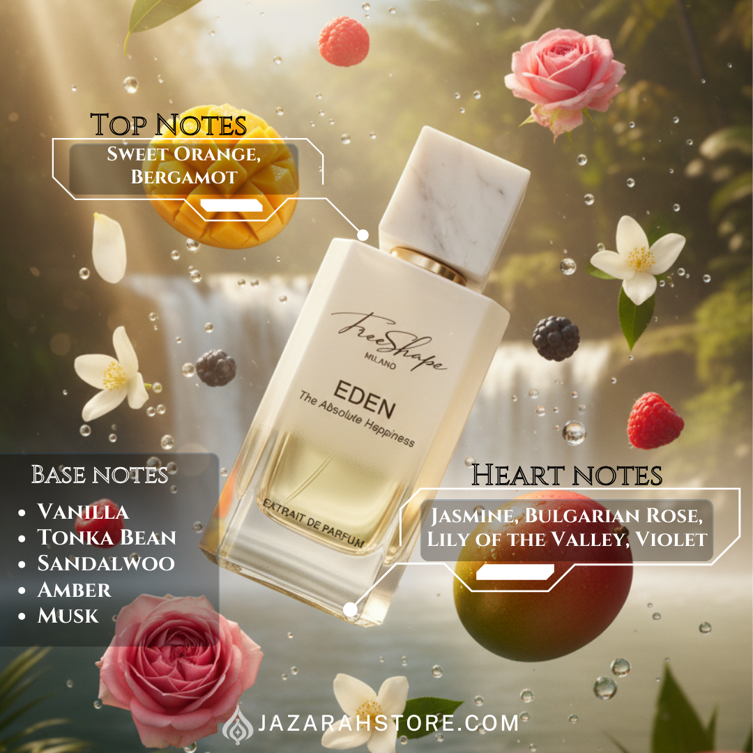 Freeshape Milano Eden 3.4oz/100ml for women and men - The Absolute Happiness