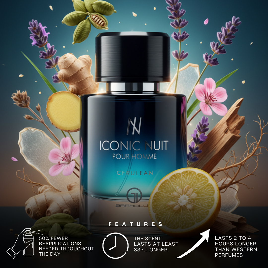 GRANDEUR ICONIC NUIT POUR HOMME 100ML/3.4OZ EDP