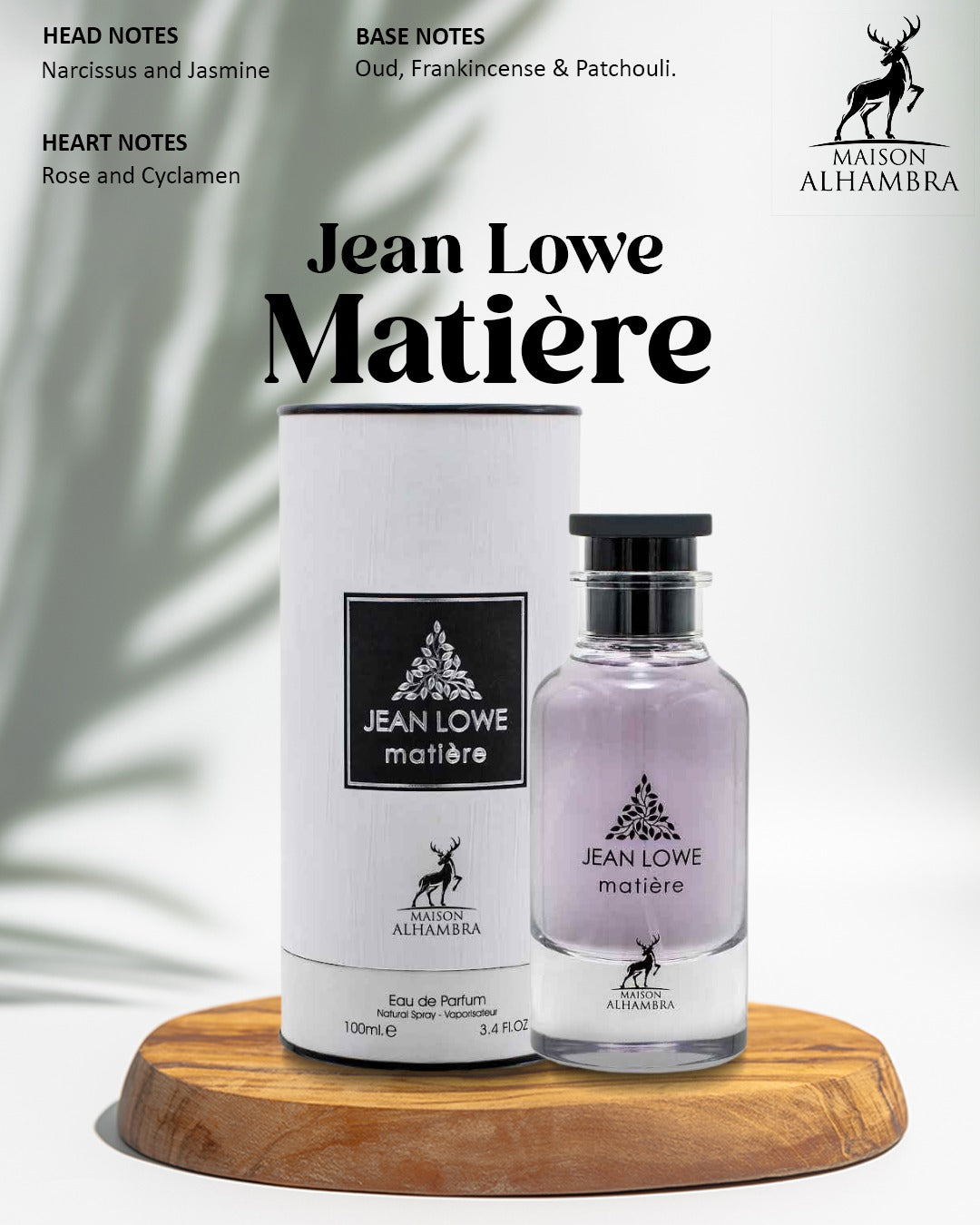 MAISON ALHAMBRA JEAN LOWE MATIERE 100ML EDP UNISEX