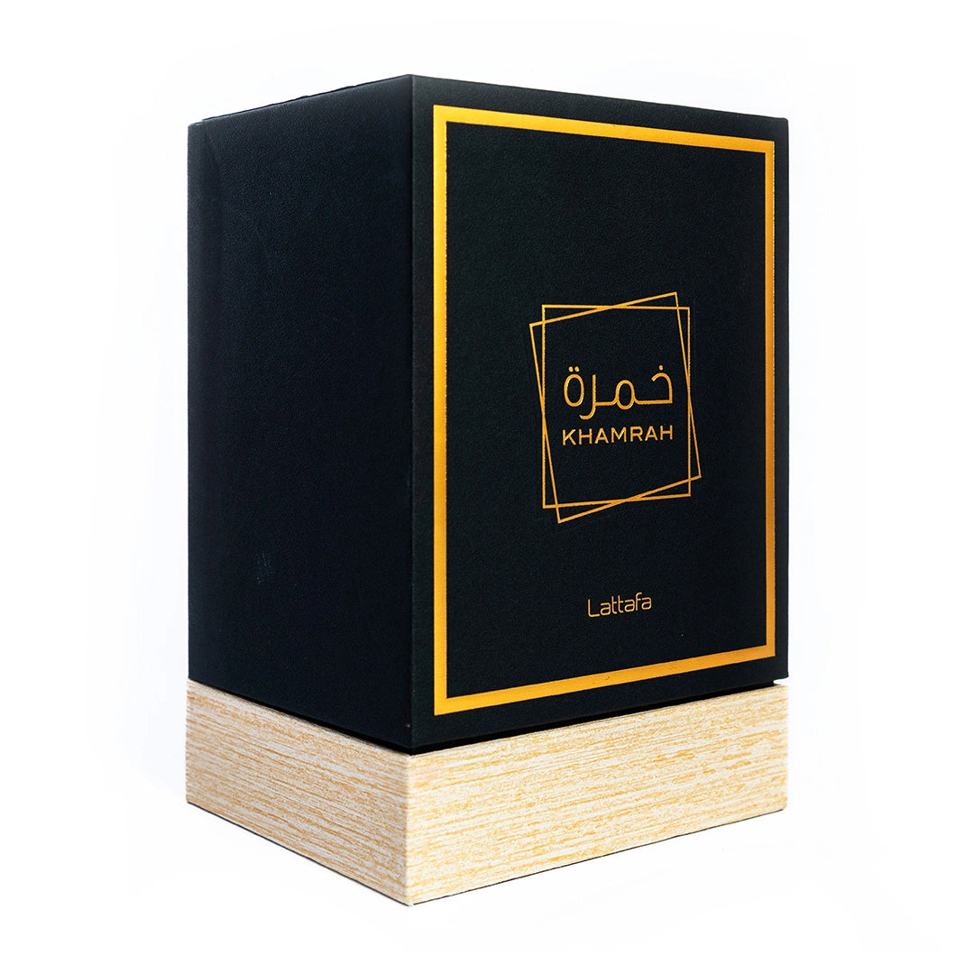 LATTAFA KHAMRAH PARFUM SPRAY UNISEX 3.4 Oz / 100 ml NEW