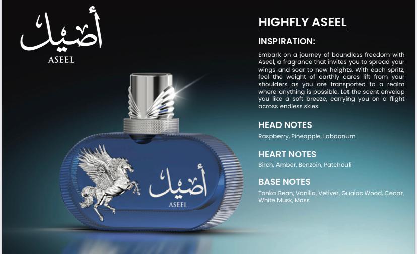 LE FALCONE NICHE HIGHFLY ASEEL  EDP SPRAY UNISEX 3,4oz/100ML