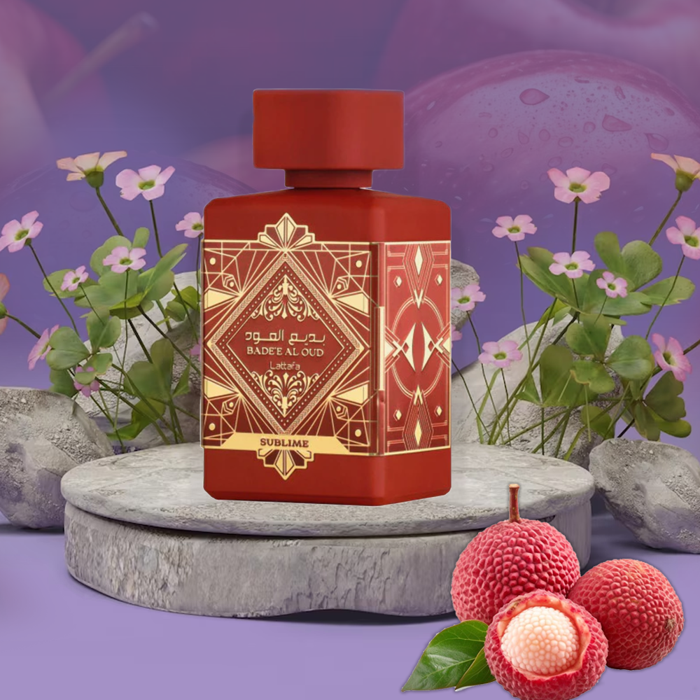 Lattafa Badee Al Oud Sublime 100ml/3.4oz Eau De Parfum For women and men.