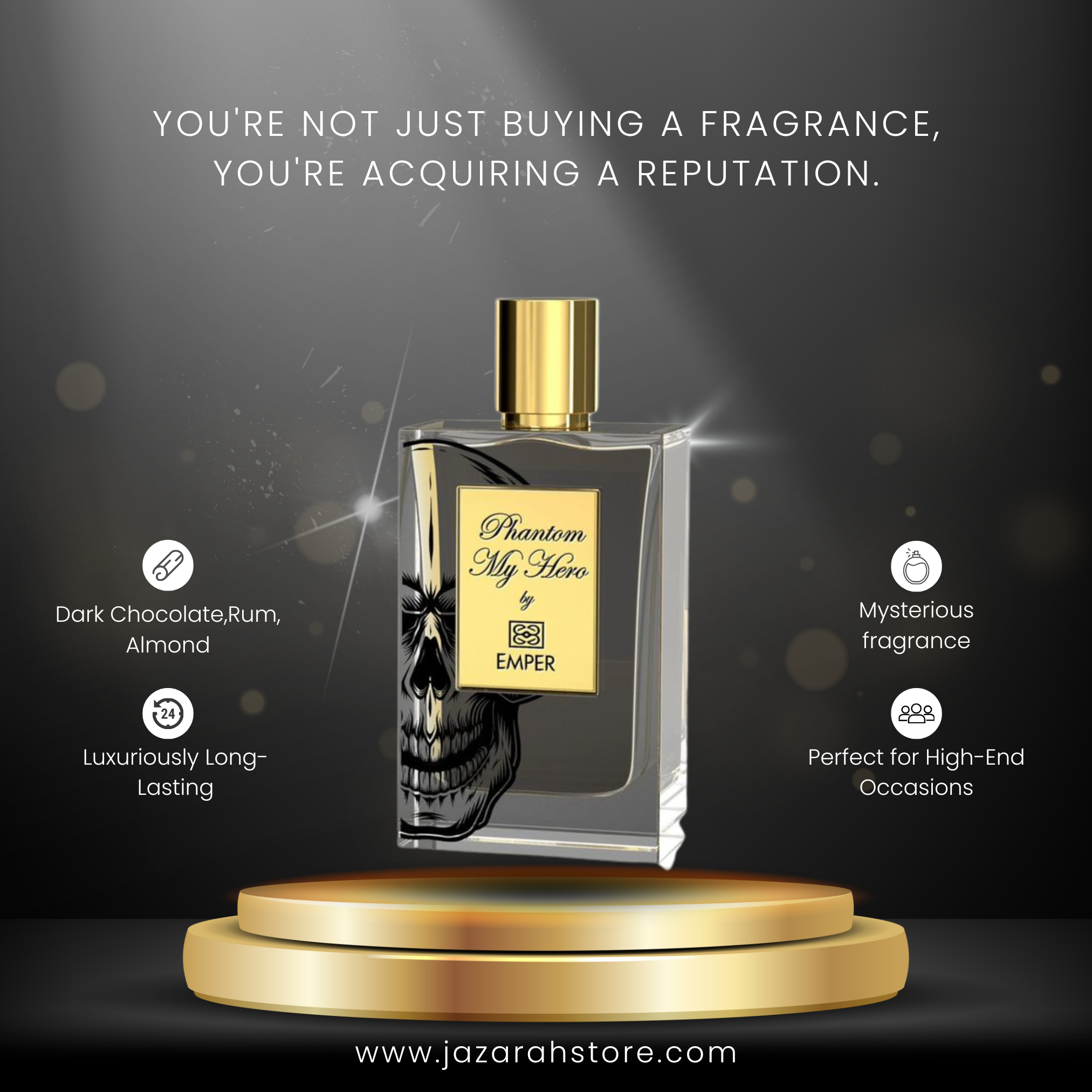 EMPER PHANTOM MY HERO FOR MEN EDP 100ML/3.4OZ