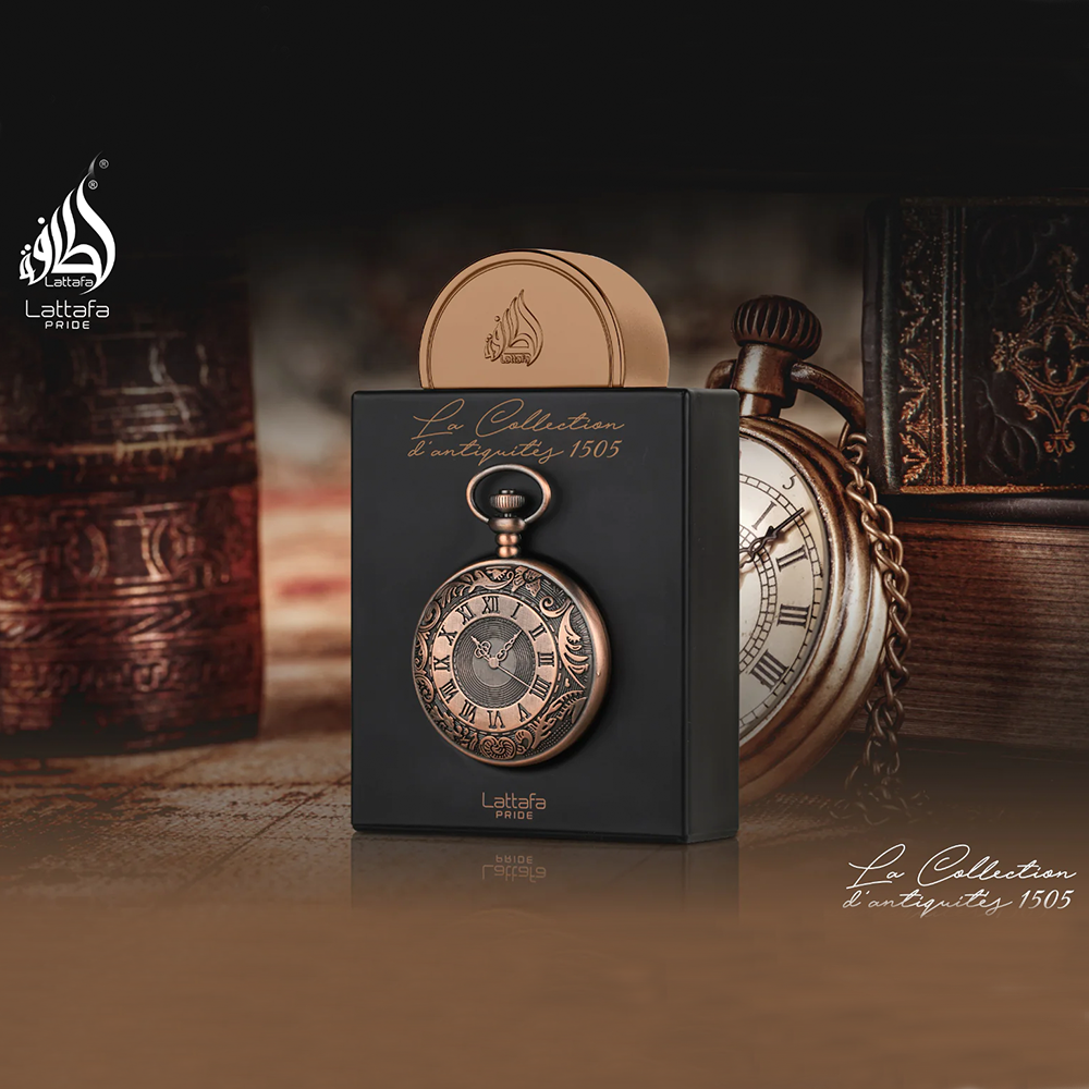 Lattafa Pride La Collection Antiquites 1505 (Watch) EDP 100ml for Unisex