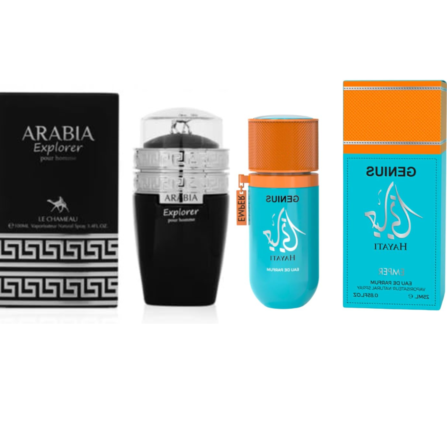 Emper Perfume Combo Genius Hayaati and Le Chameau Arabia Explorer EDP 100ML