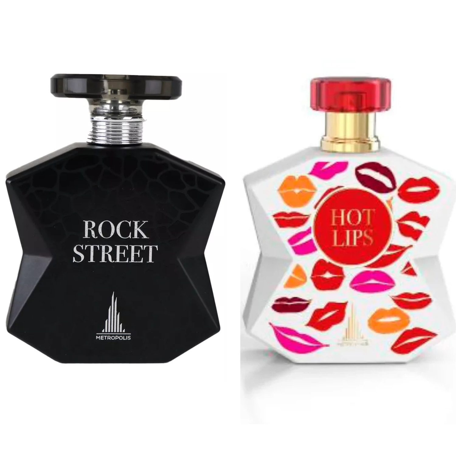 Emper Metropolis Perfume Combo Rock Street for Men & Hot Lips for Women 100 ML