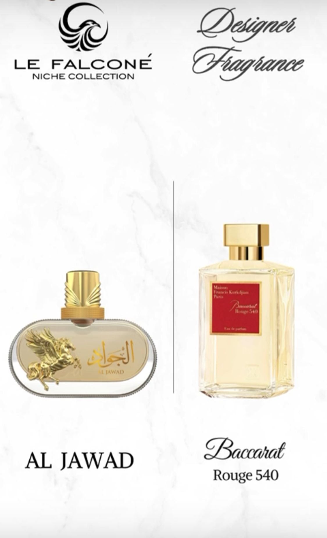 LE FALCONE NICHE HIGHFLY AL JAWAD  SPRAY 3.4oz/100ML EDP