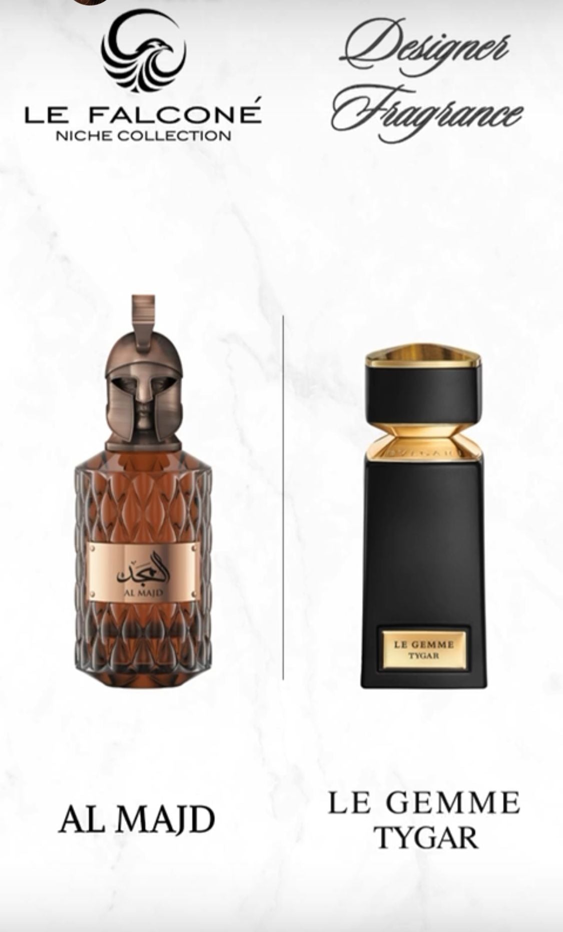 LE FALCONE NICHE AL MAJD EDP FOR MEN  SPRAY  2,8oz/85ML