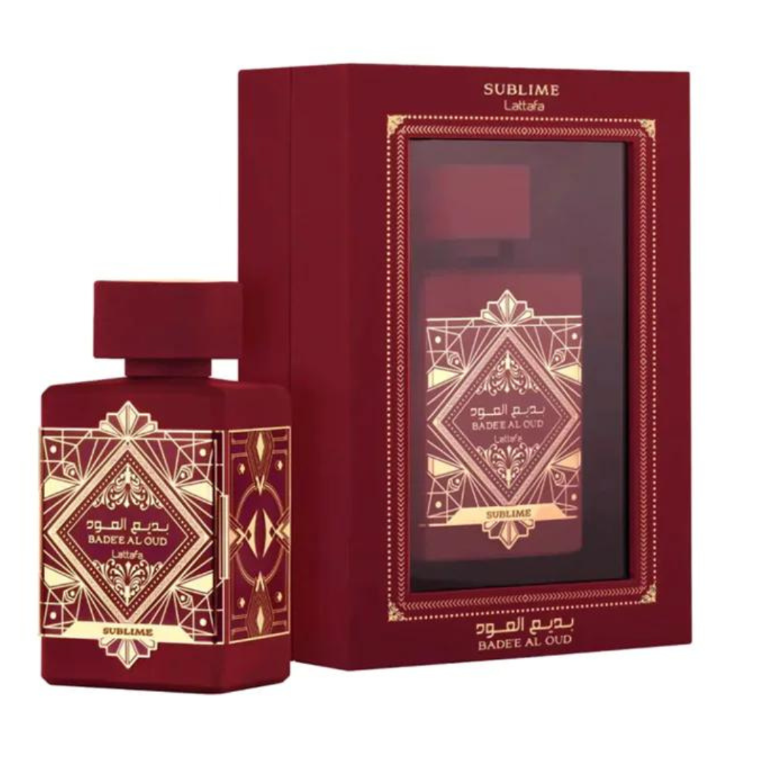 Lattafa Badee Al Oud Sublime 100ml/3.4oz Eau De Parfum For women and men.