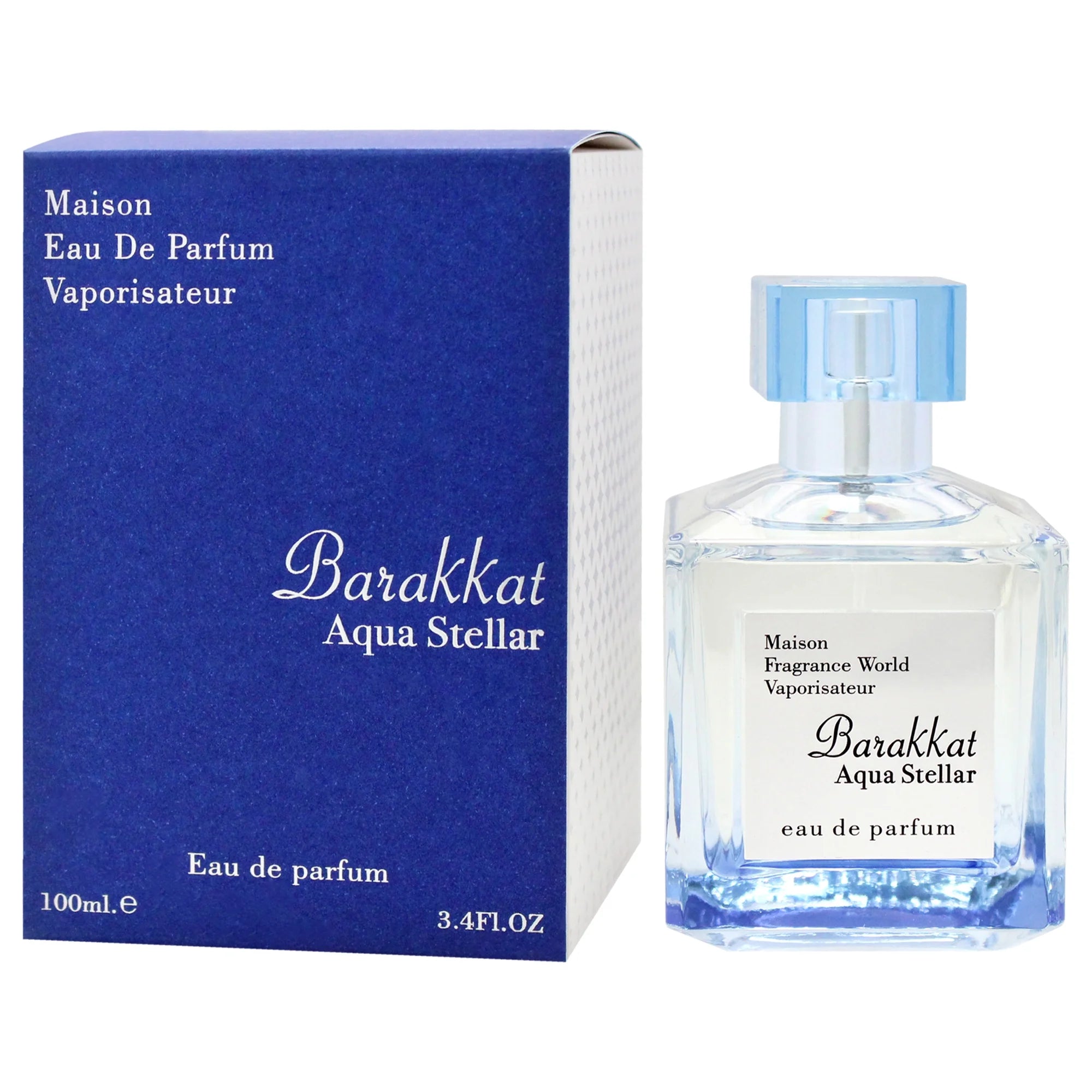 Fragrance World Barakkat Aqua Stellar Eau De Parfum 100ML / 3.4OZ