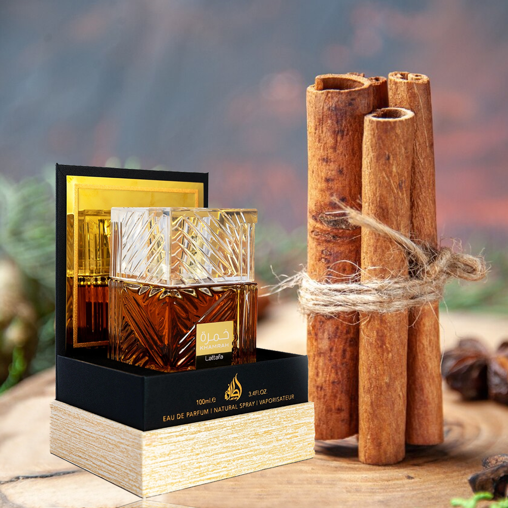 LATTAFA KHAMRAH PARFUM SPRAY UNISEX 3.4 Oz / 100 ml NEW