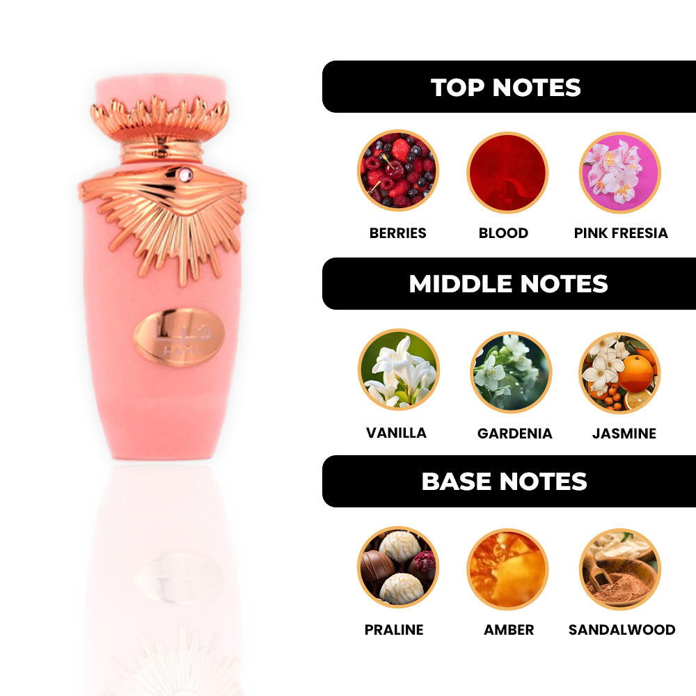 LATTAFA HAYA EDP SPRAY UNISEX 3.3oz/100ML