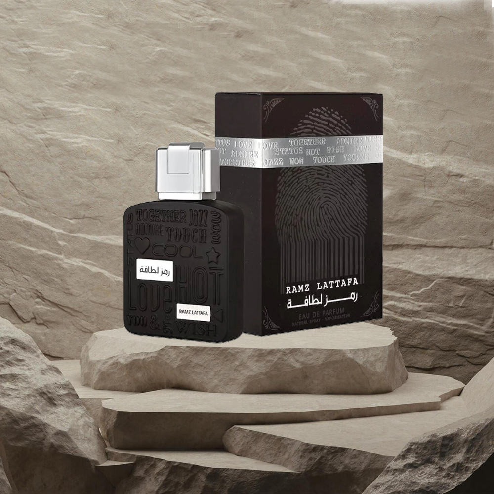 LATTAFA RAMZ SILVER EDP SPRAY UNISEX 3.3oz/100ML