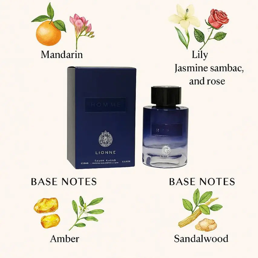 LATTAFA LIONNE HOMME 100ML/3.4 OZ EDP