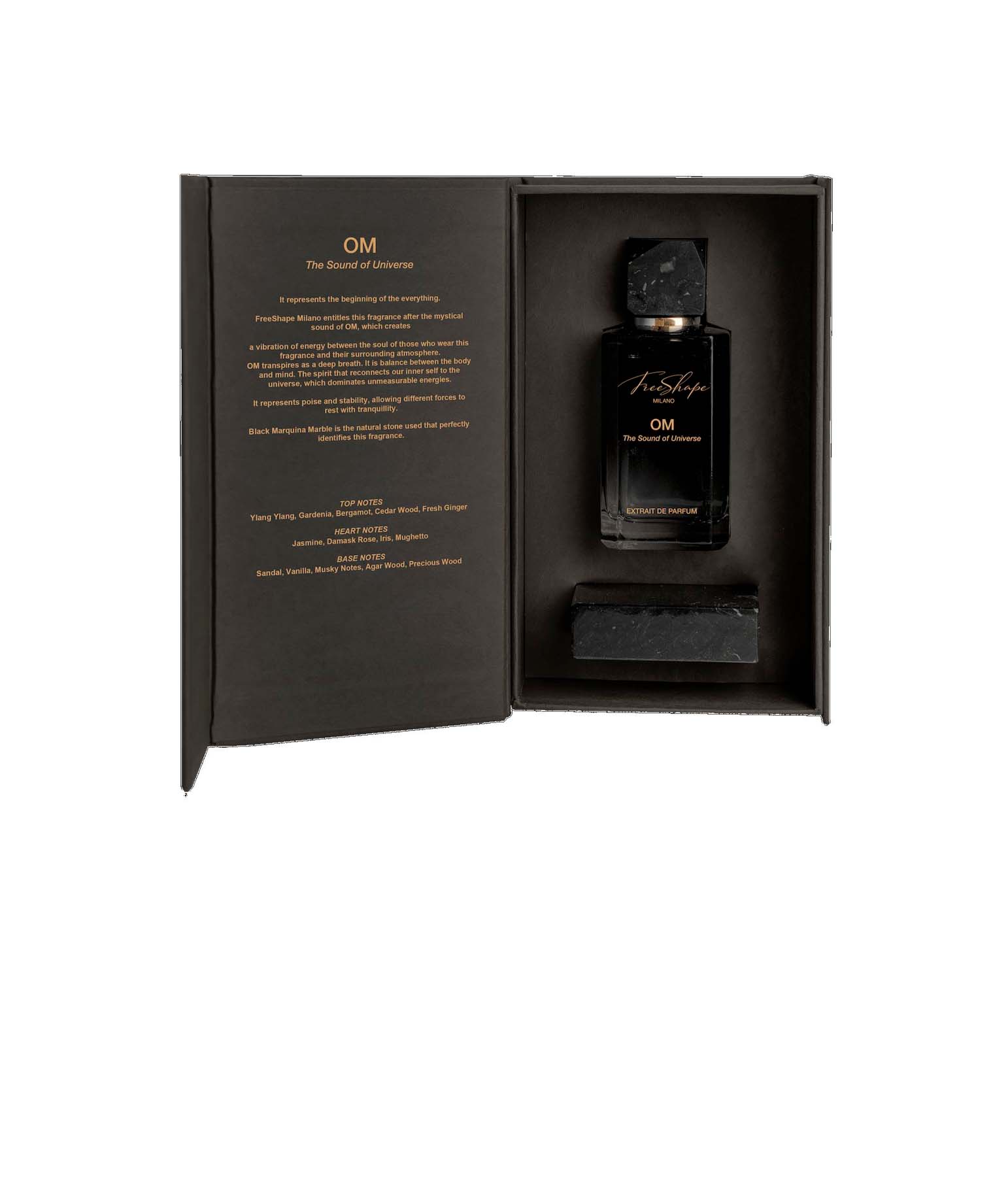 Freeshape Milano Om the Sound of Universe Extrait De Parfum 3.3oz/100ml Unisex Spray