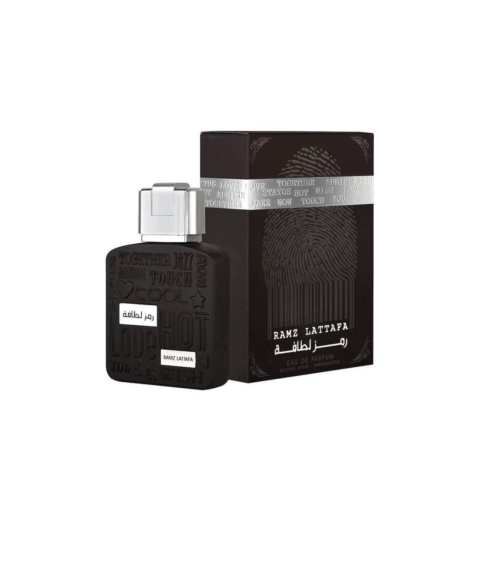 LATTAFA RAMZ SILVER EDP SPRAY UNISEX 3.3oz/100ML