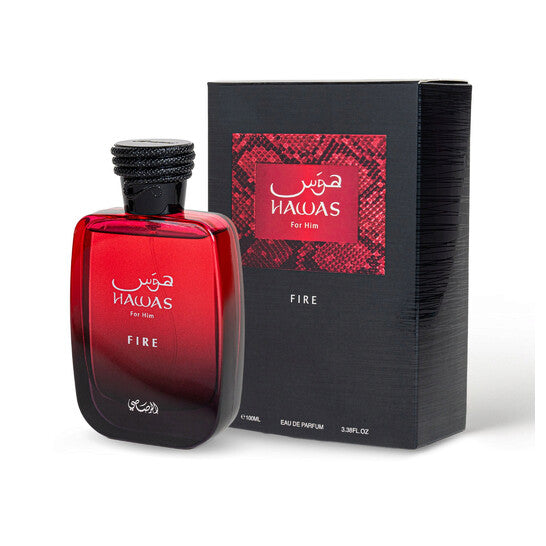 Rasasi Hawas Fire 3.4 OZ / 100 ML Eau De Parfum