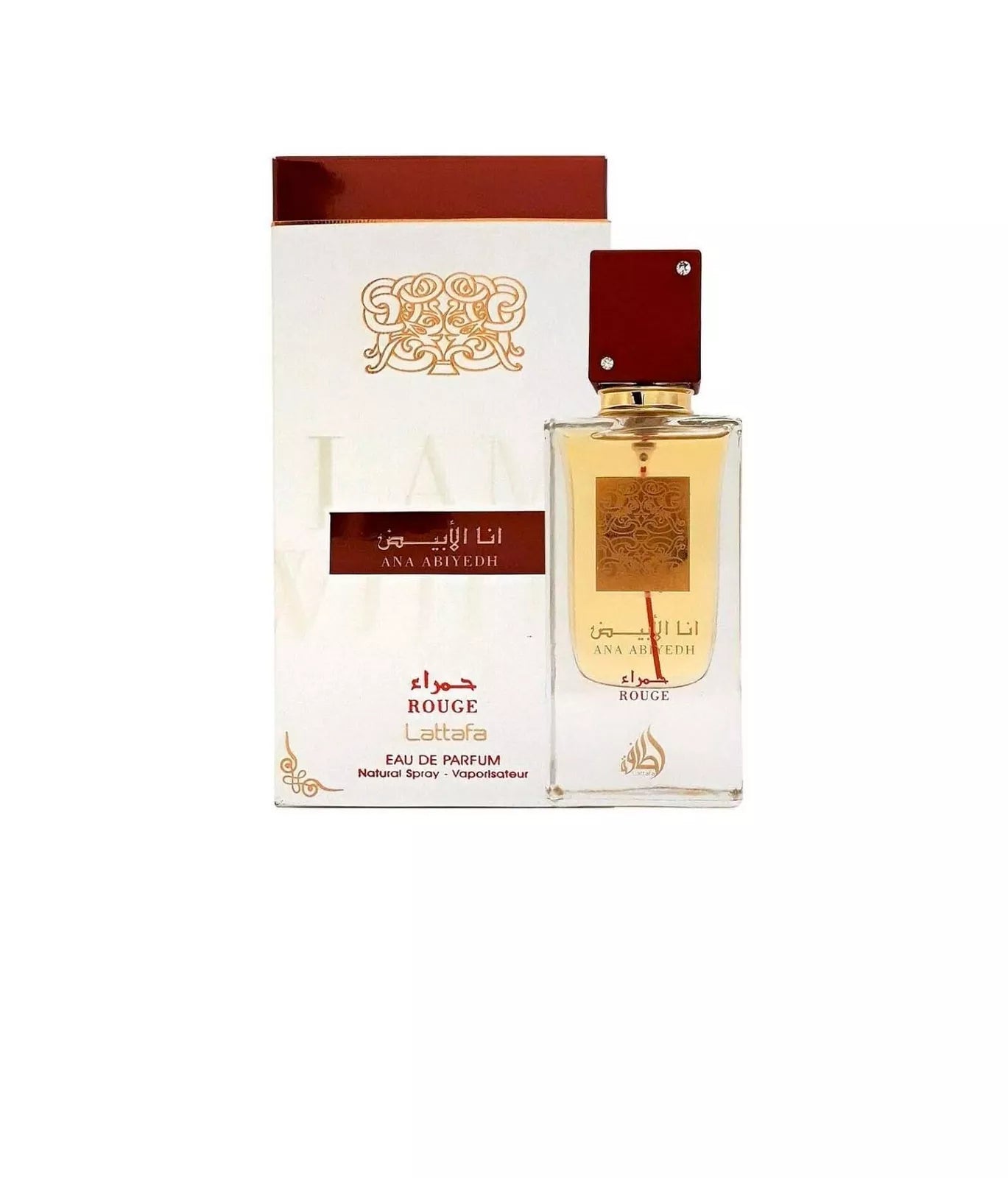 Lattafa Ana Abiyedh Rouge and White Perfume Combo Unisex EDP Perfume 60 ML Each