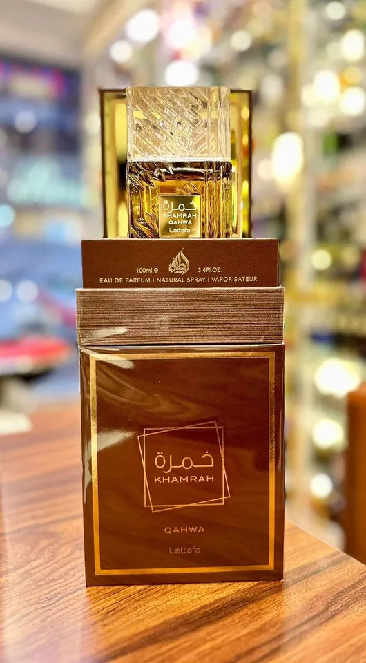 LATTAFA KHAMRAH QAHWAH SPRAY EDP 100ML/ 3.4 OZ