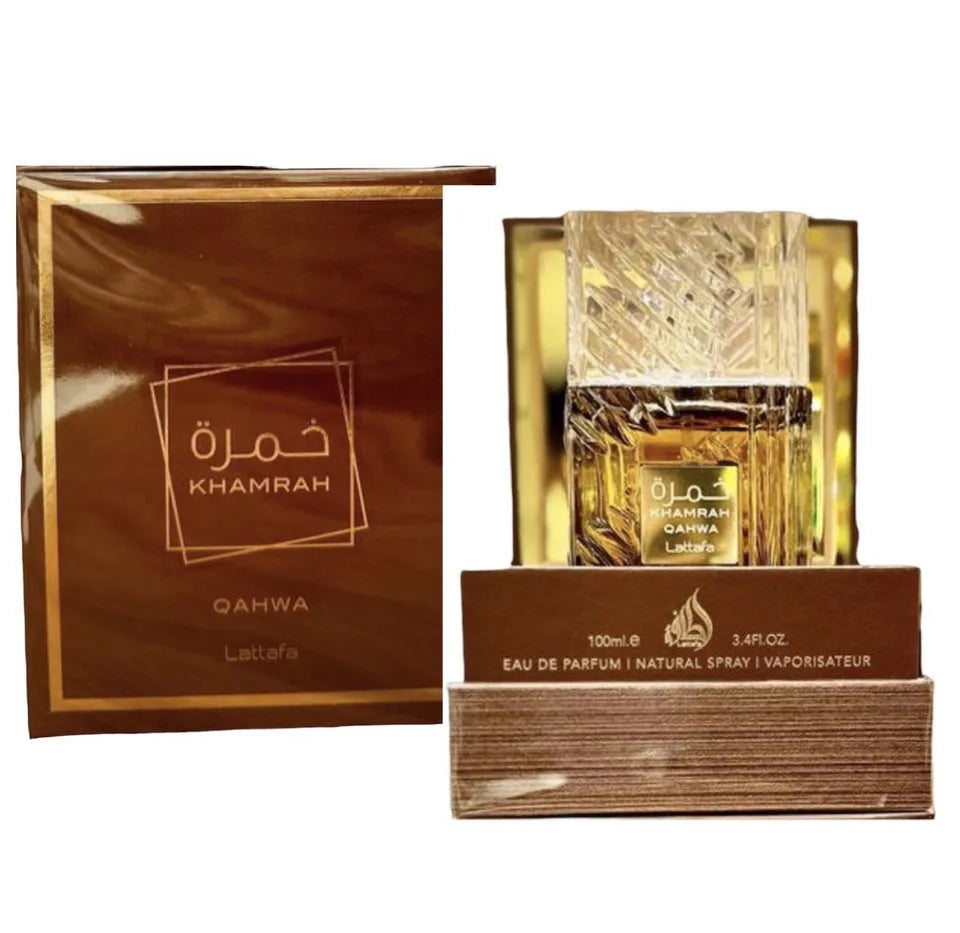 LATTAFA KHAMRAH QAHWAH SPRAY EDP 100ML/ 3.4 OZ