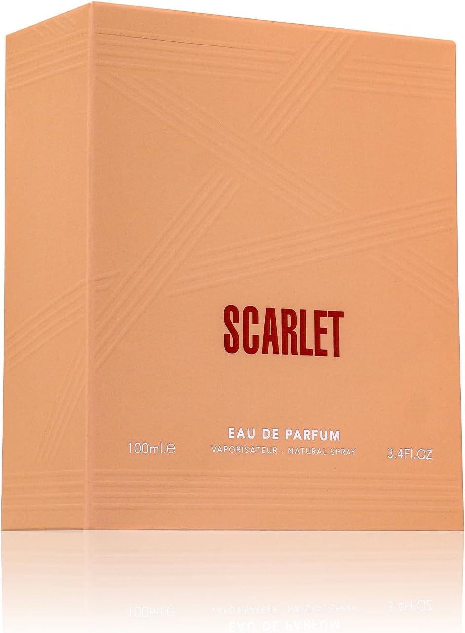 Fragrance World Scarlet Eau De Parfum 100ML / 3.4 OZ