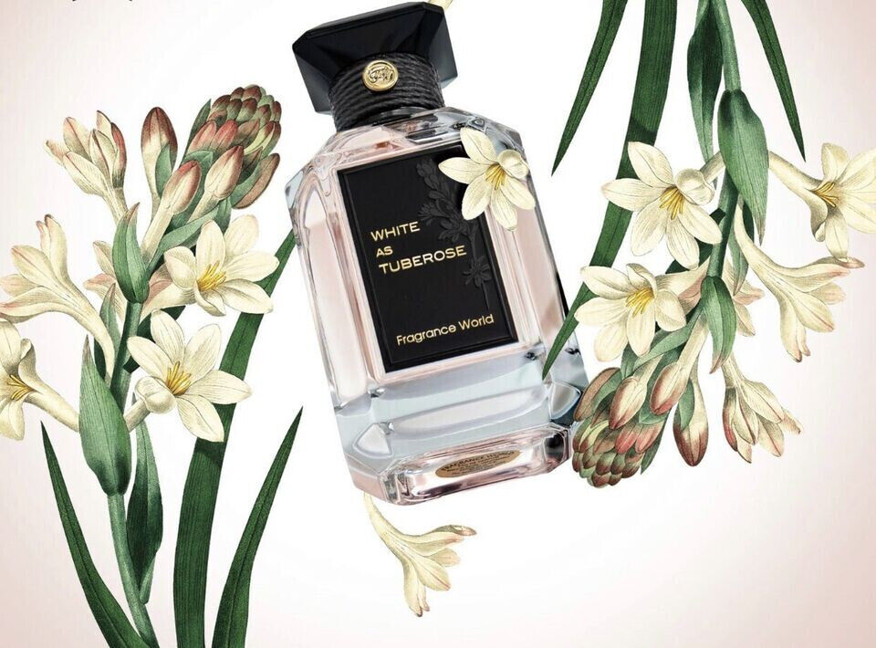Fragrance World White As Tuberose Eau De Parfum 100ML / 3.4OZ