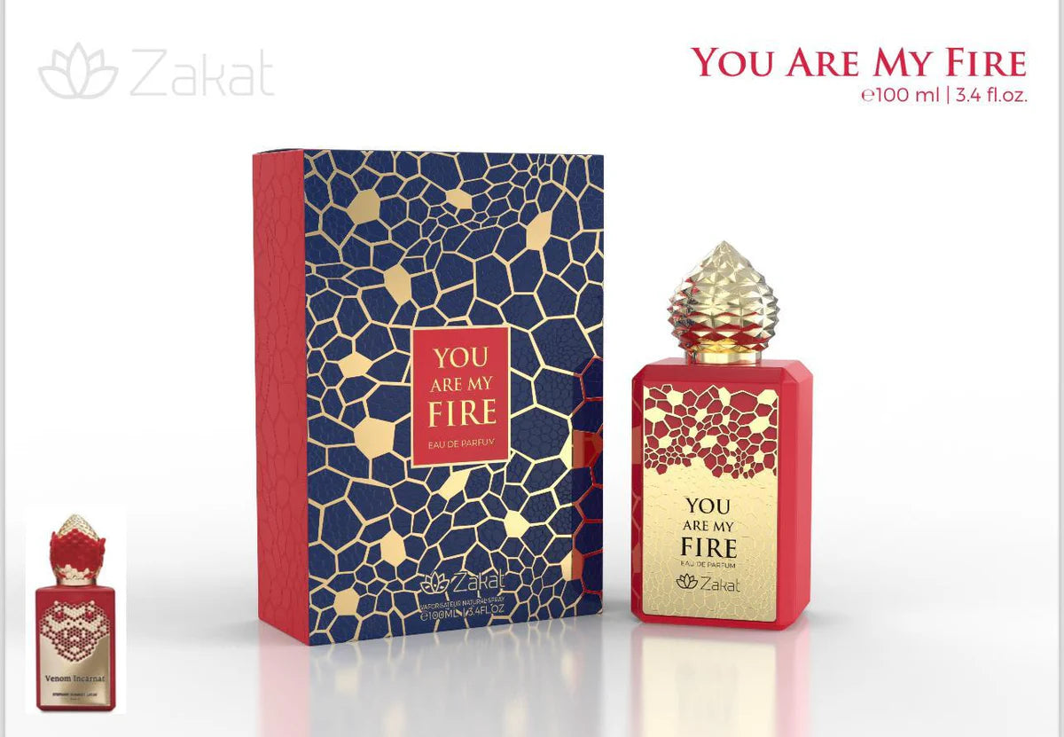 Zakat You Are My Fire Rouge 100ML / 3.4 OZ Eau De Parfum
