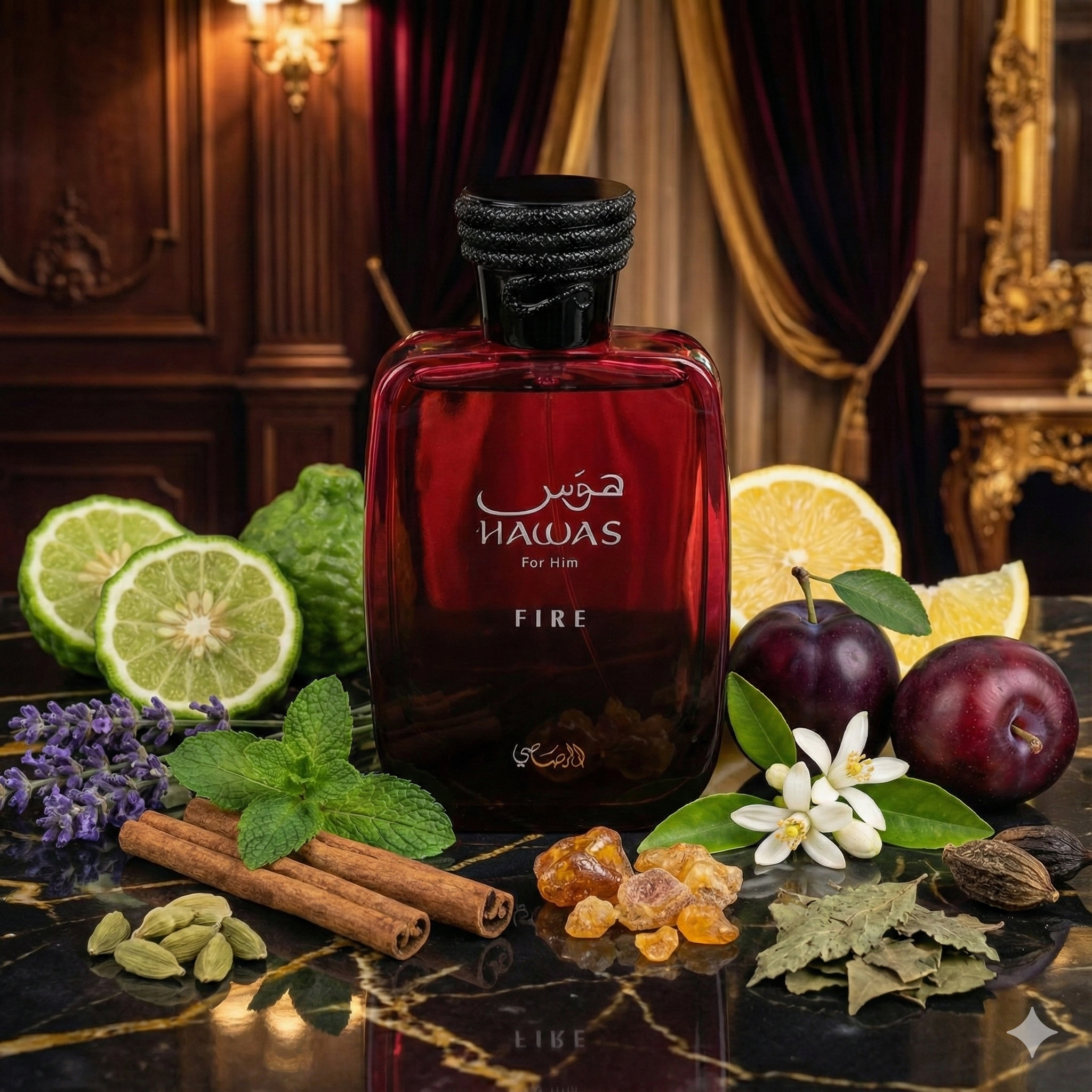 Rasasi Hawas Fire 3.4 OZ / 100 ML Eau De Parfum Rasasi Hawas Fire 3.4 OZ / 100 ML Eau De Parfum